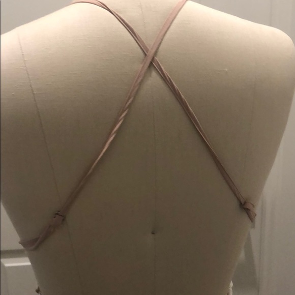 Nude floral dress - Picture 6 of 6